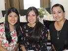 Paola, Alexandra y Olivia