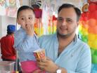 Pablo con su niño