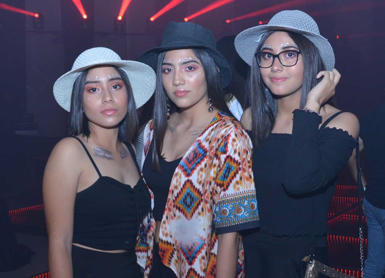 Andrea, Enelda y Abril