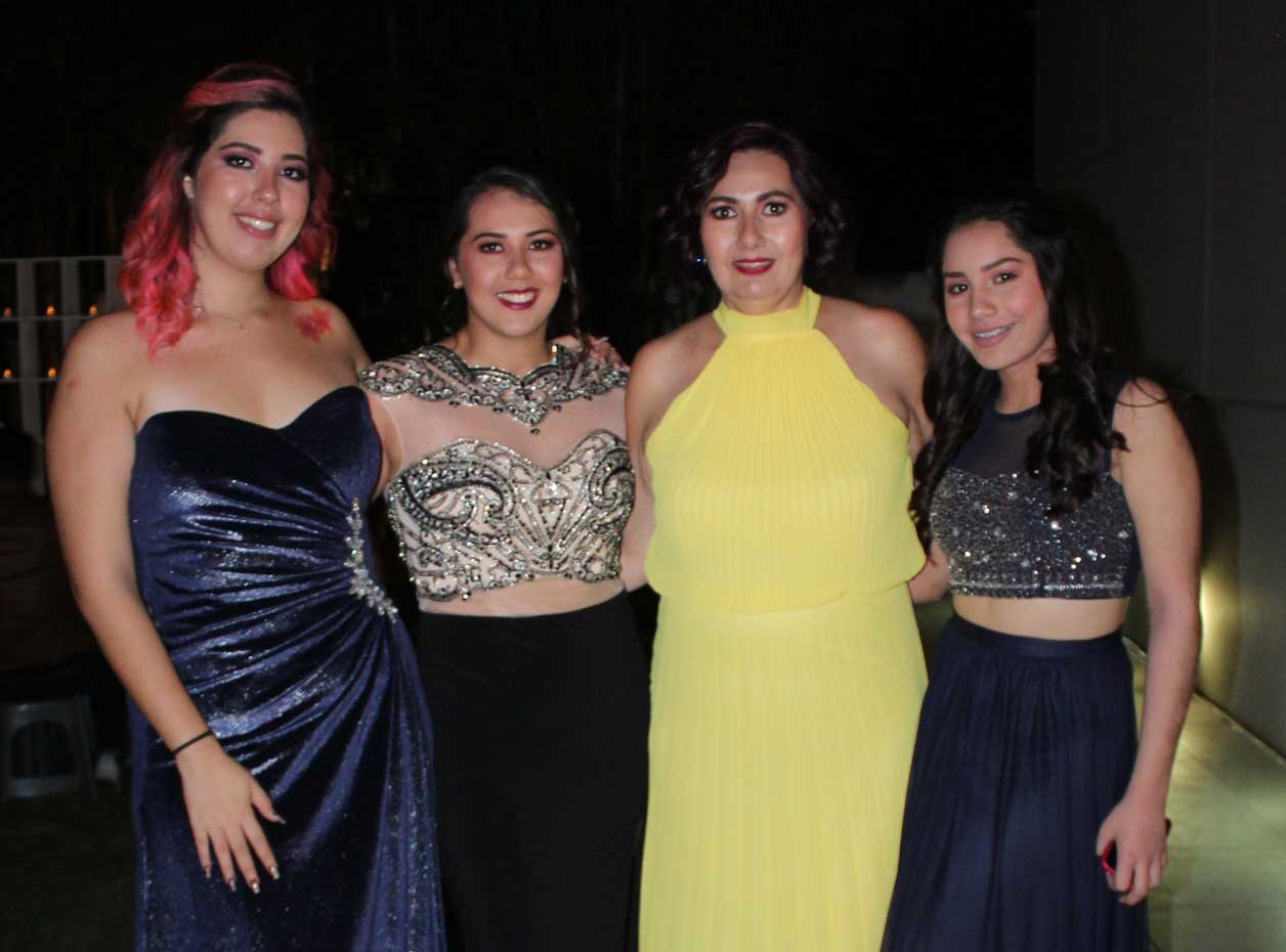 Alejandra, Mariana, Yoli e Isabella