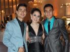 Hernán, Melissa y Miguel