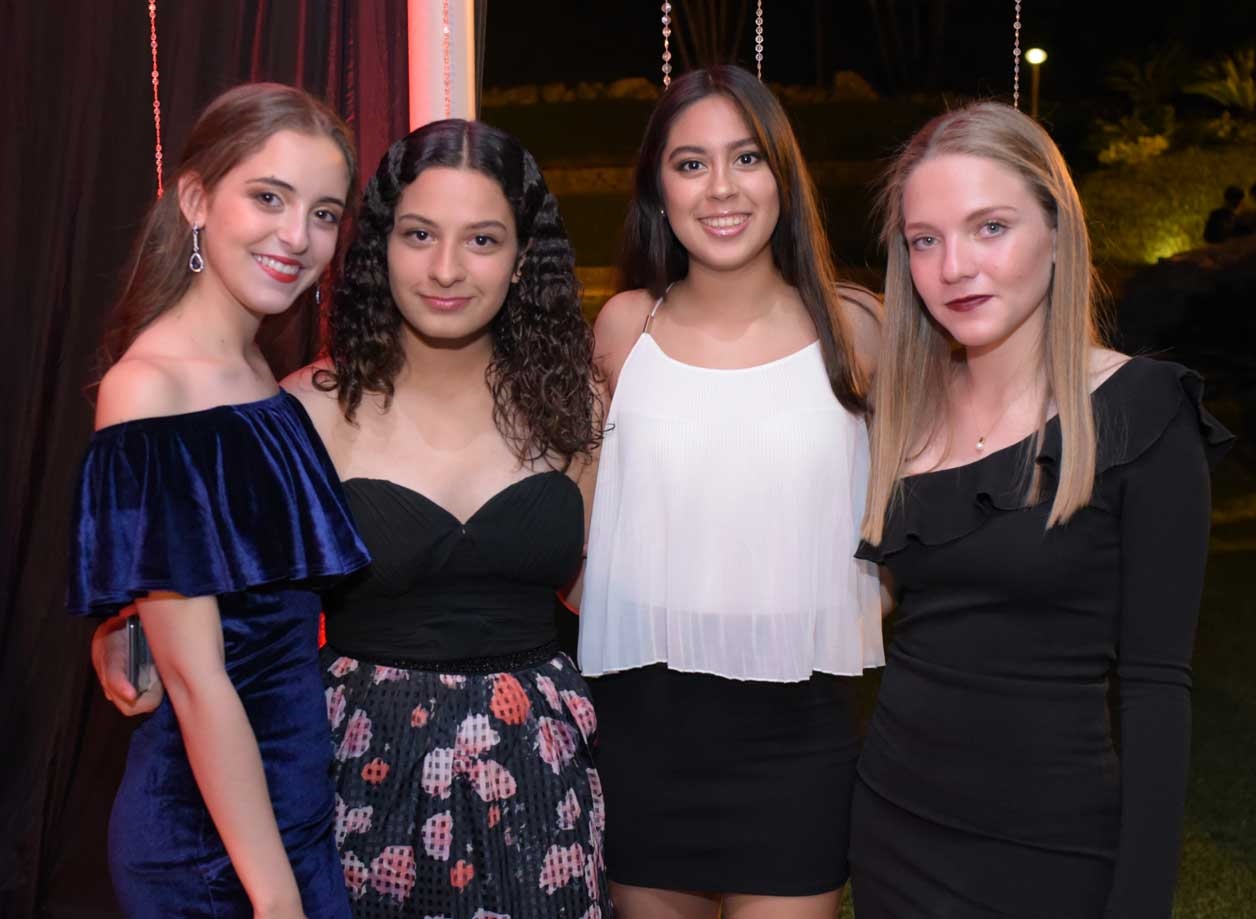 Mariana, Ivana, Paloma y Ximena