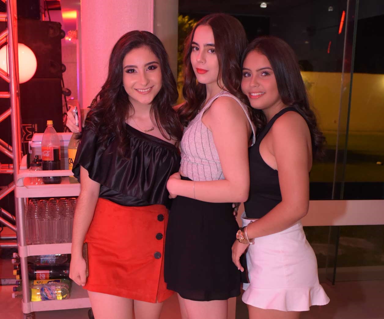 Dani, Alexa y Majo