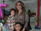 Lesdy con sus peques