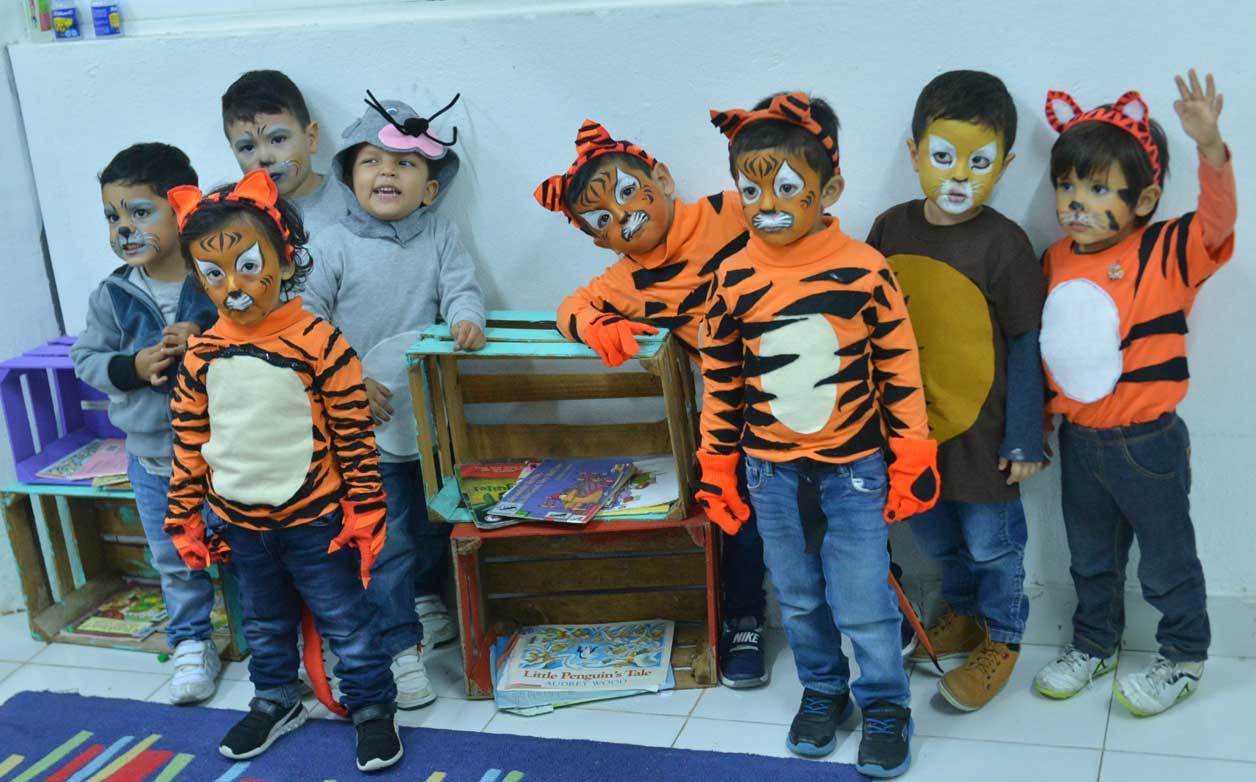 Los participantes más pequeños