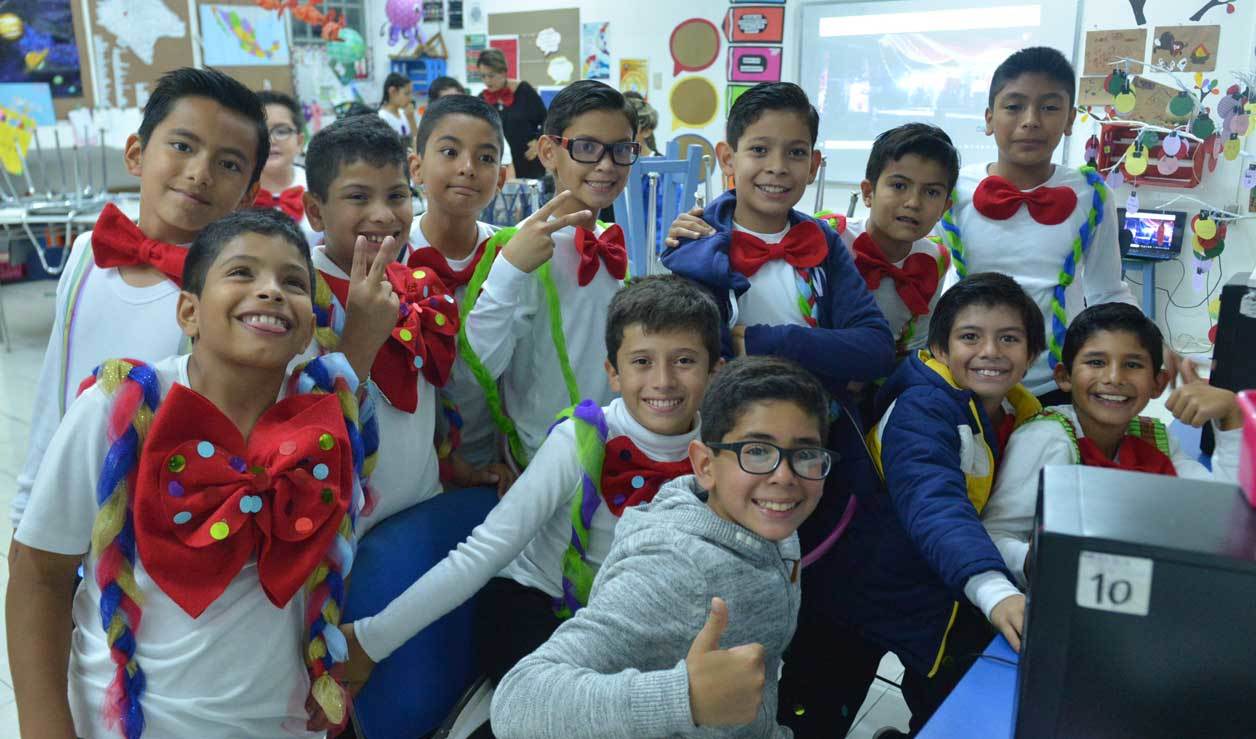 Muy sonrientes