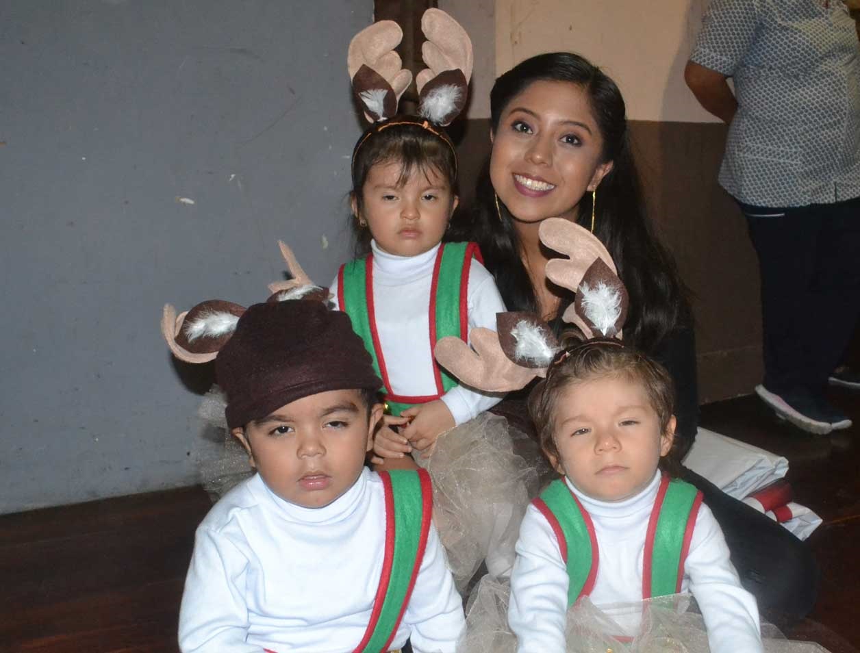 Miranda, Lizeth, Damian y Mía