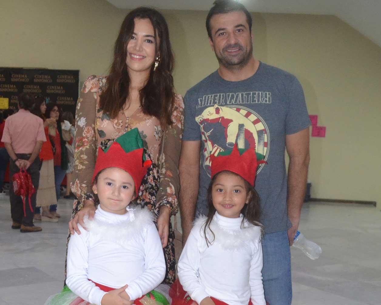 Priscila, Juan Carlos, Julieta y Julissa