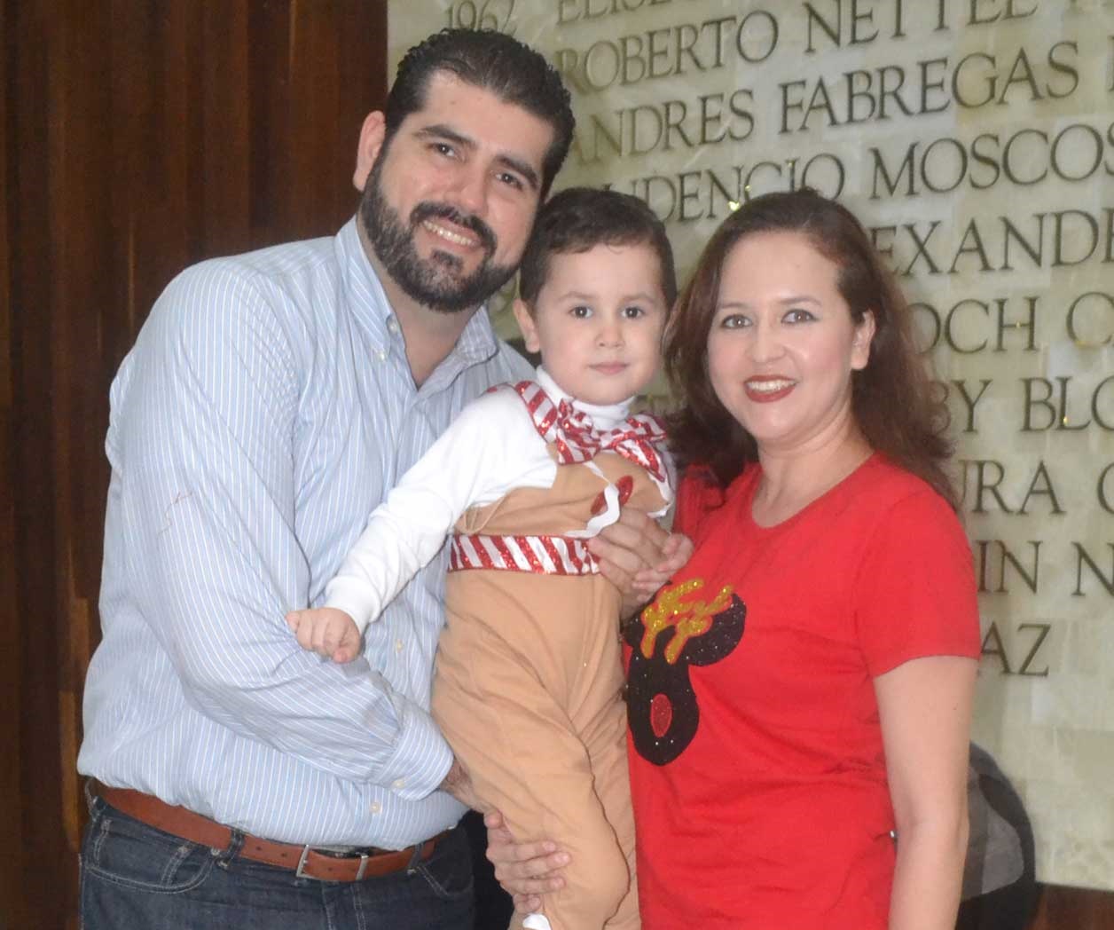 Gerardo, Gabriel y Caro