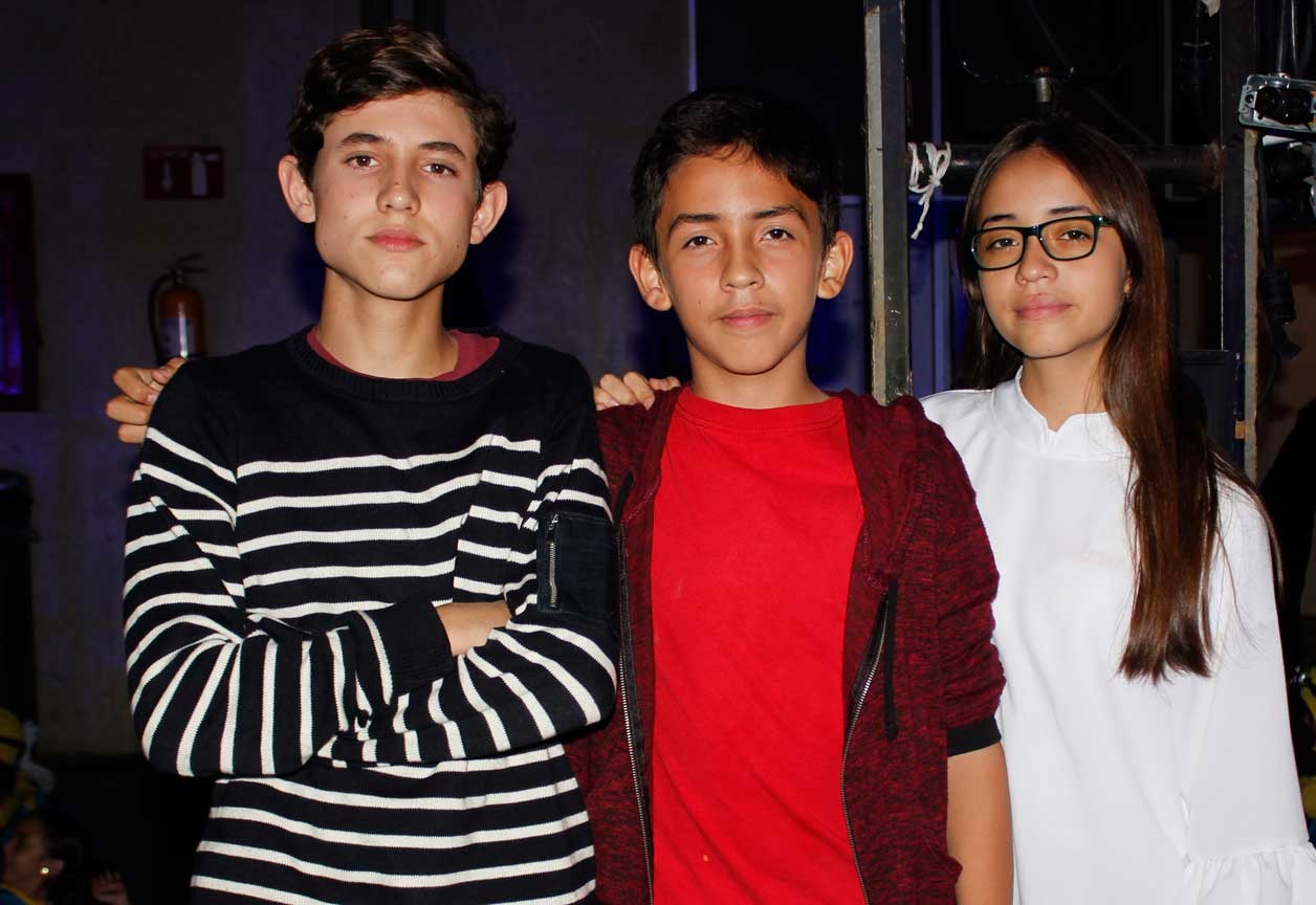 Santiago, Alfredo e Itan