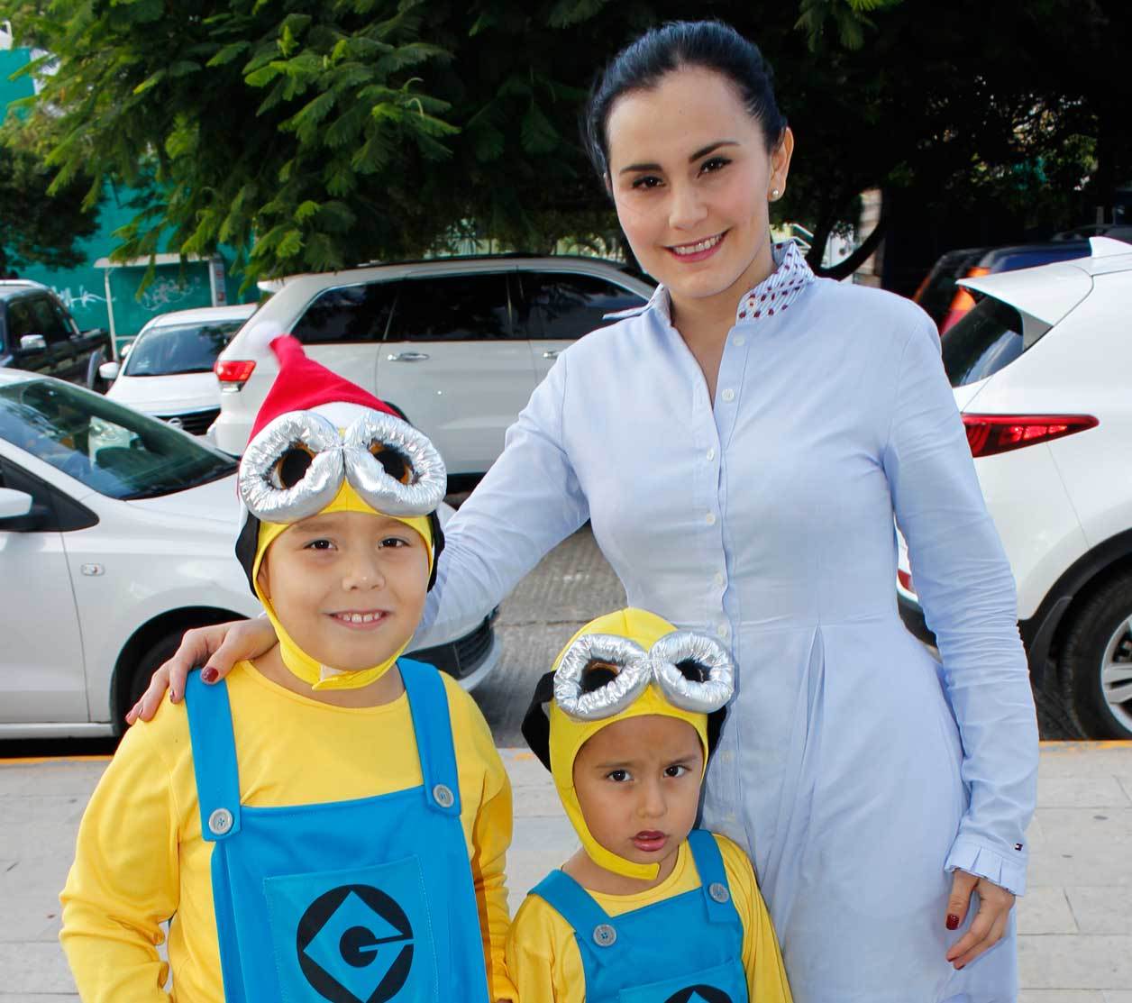 Sebastián, Aranza y Adriana