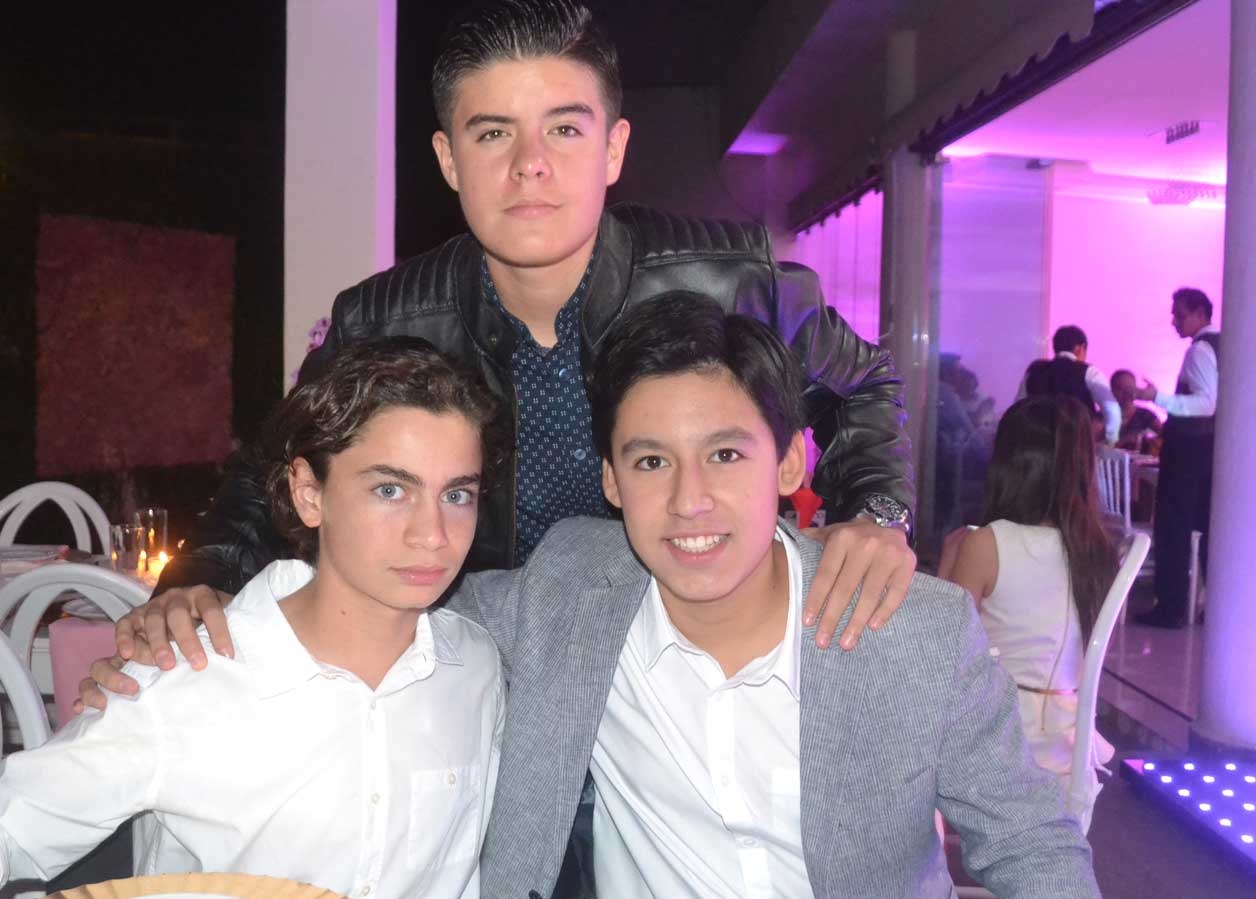 Eduardo, Carlos y Diego