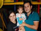 Selene, Sabina y Eduardo