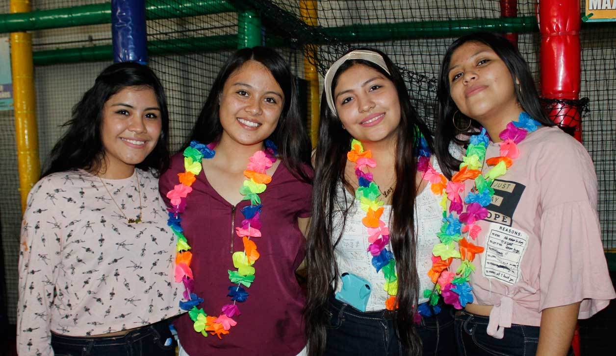 Abigail, Nayeli, Lety y Saraí