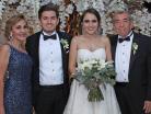 Con los papás de la novia