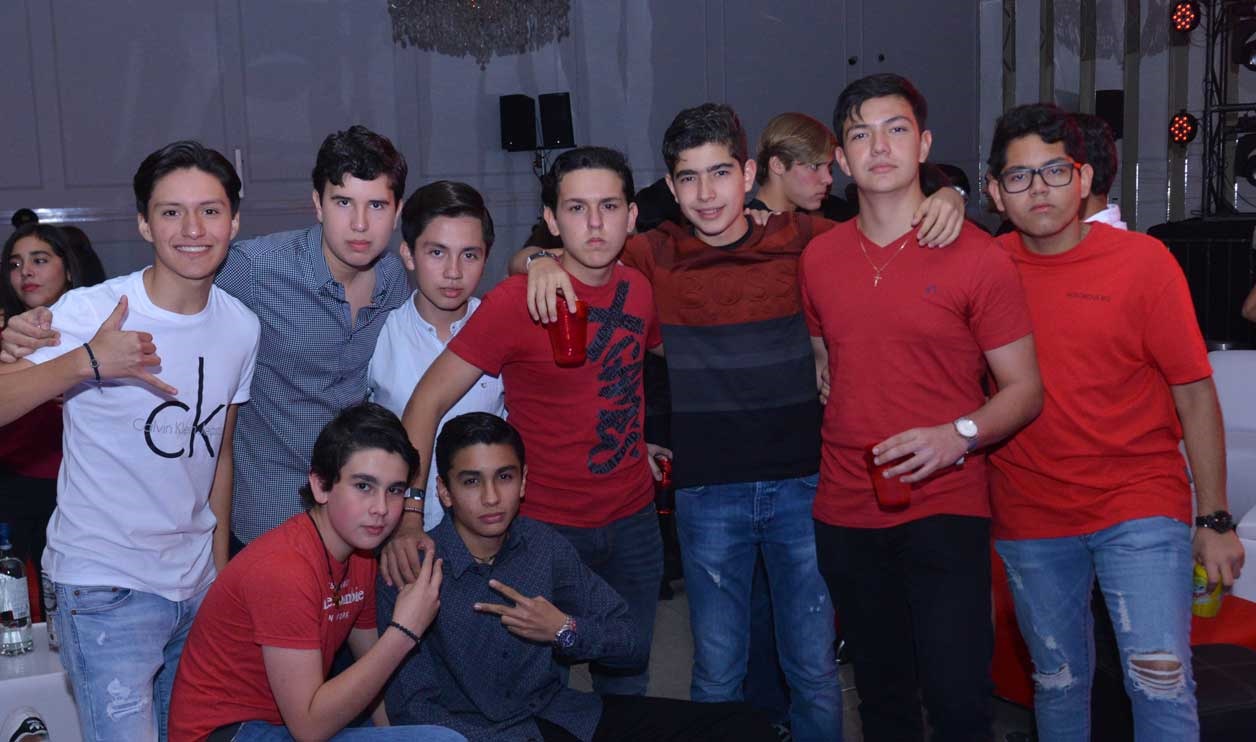 Disfrutaron entre amigos