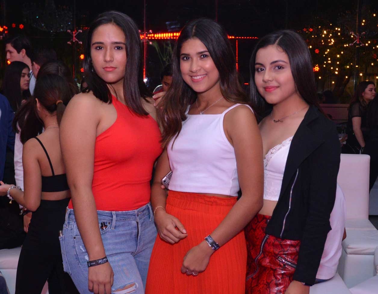 Rocío, Isabela y Ana
