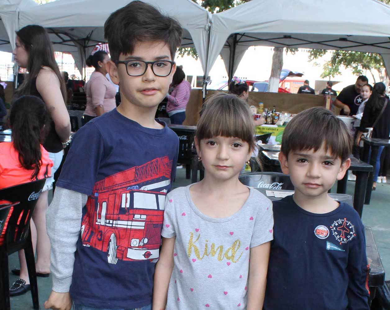 Mateo, Carmina y Braulio