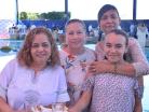Olga, Julieta, Regina y Andrea