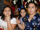 Andrea, Emma y Angélica