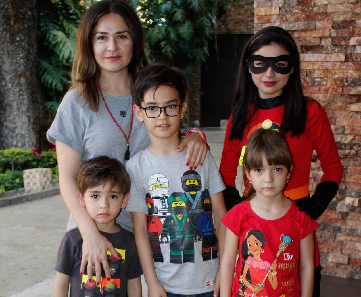Maricarmen, Braulio, Mateo y Carmina