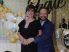 Raquel con su esposo