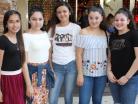 Carol, Miryam, Nicole, Lorena y Daniela