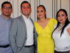 El festejado junto a sus familiares