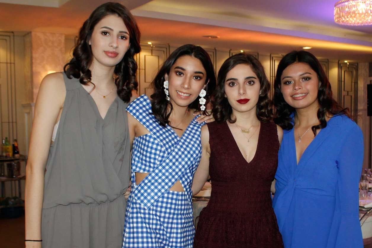 Rebeca, Sofía, Elena e Ivanna