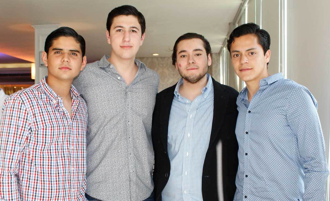 Jose´ Andrés, Manuel, Alejandro y Carlos
