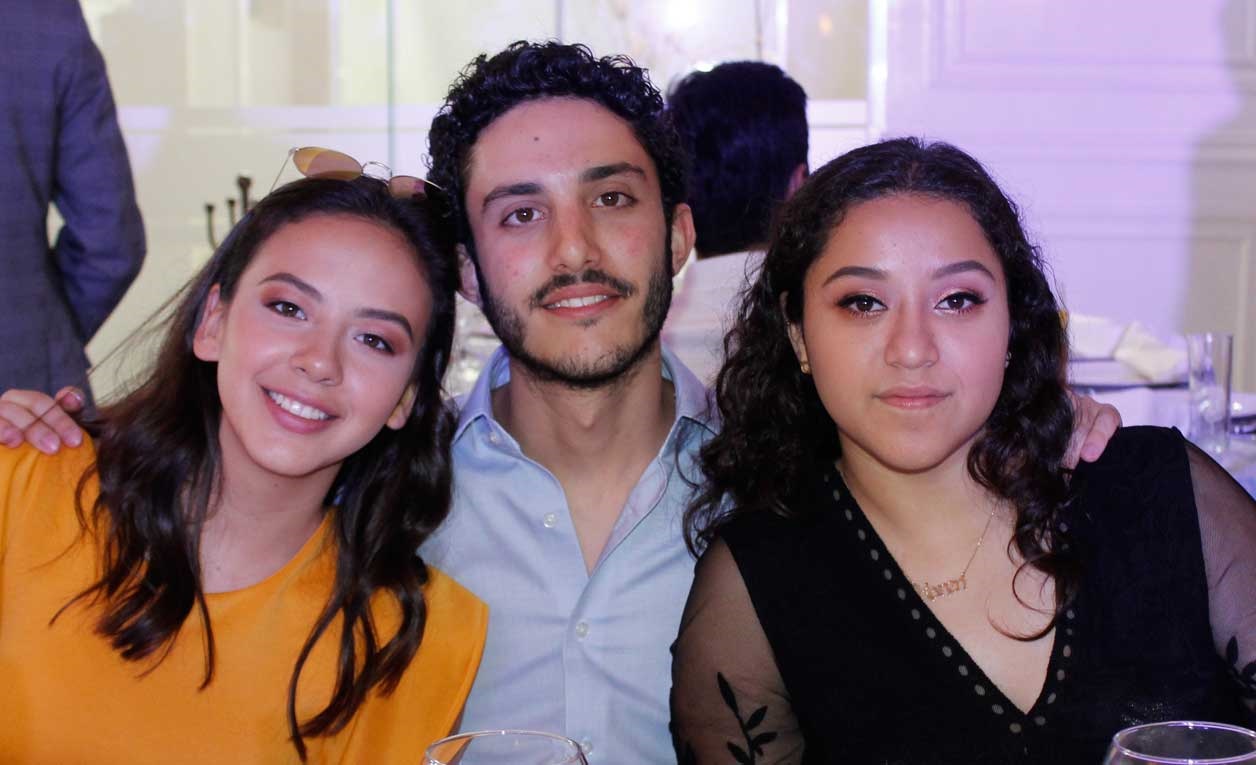 Ale, Andrés y Karen