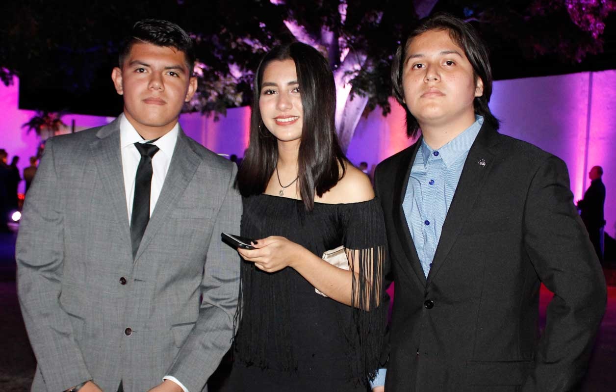 Emiliano, Mayka y Bruno