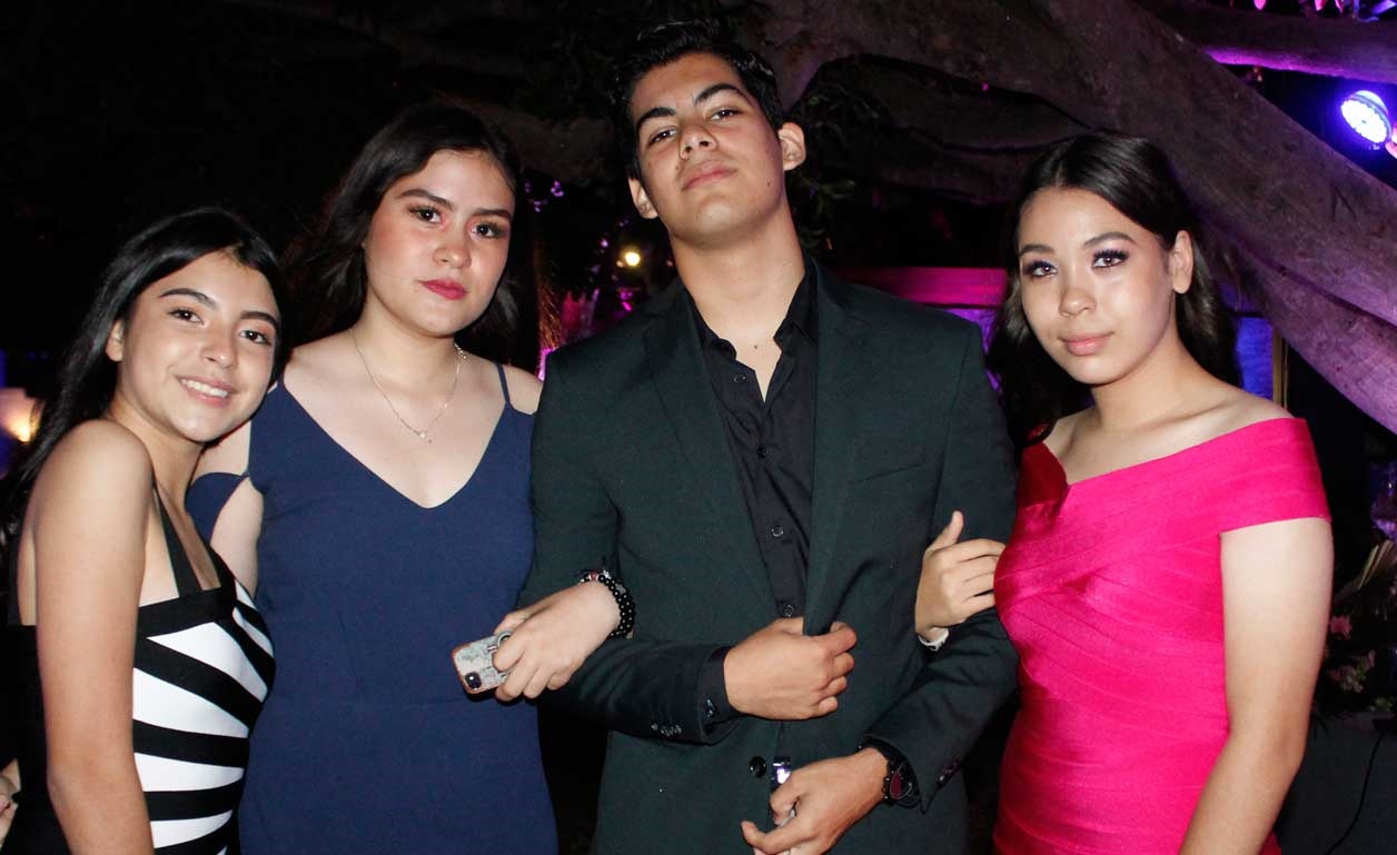 Lenica, Ana Claudia, Rodolfo y Fernanda