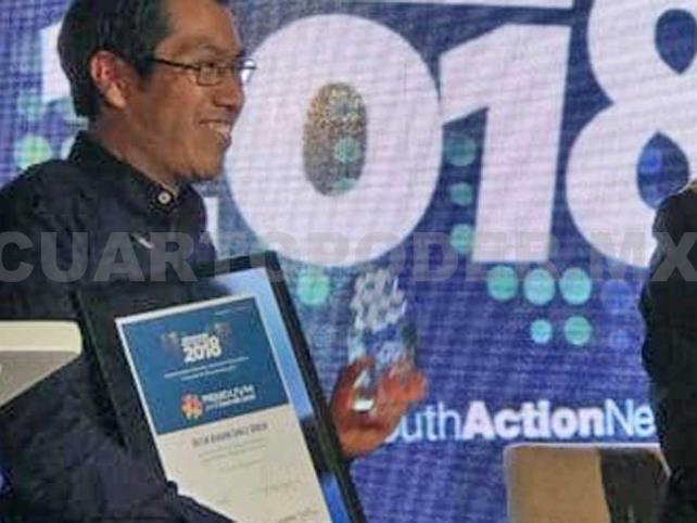 Chiapaneco gana premio por proyecto agroecológico