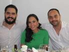 Roberto, Liliana y Jorge