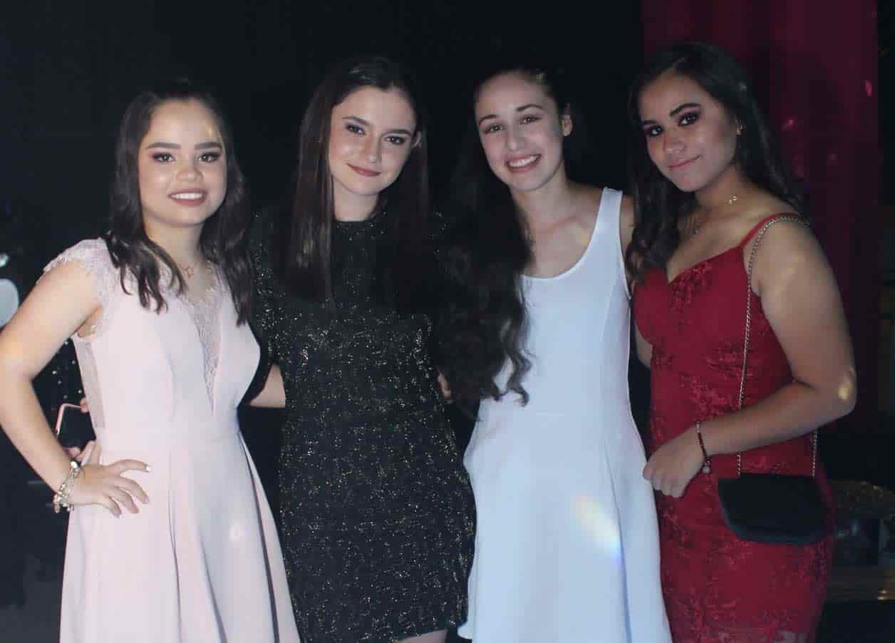 Isabella, Valentina, Carla y Monse