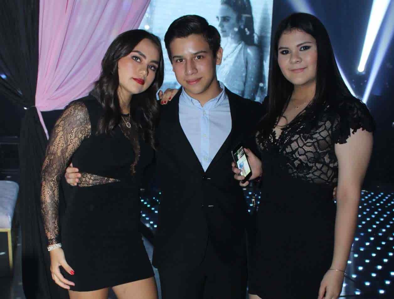 Sofía, Óscar y Georgina