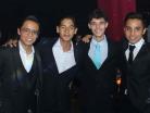 Miguel, Alejandro, Danilo y Adán