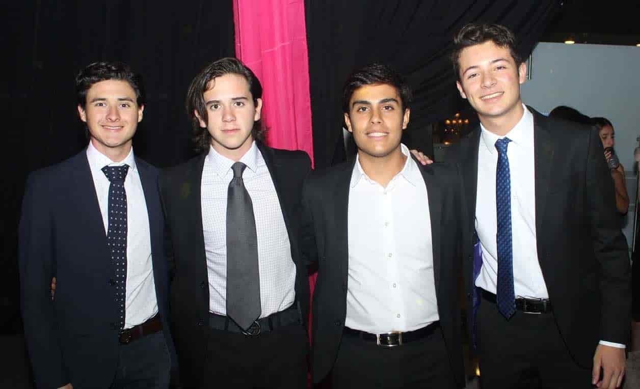 Patricio, Hernán, Antonio y Diego