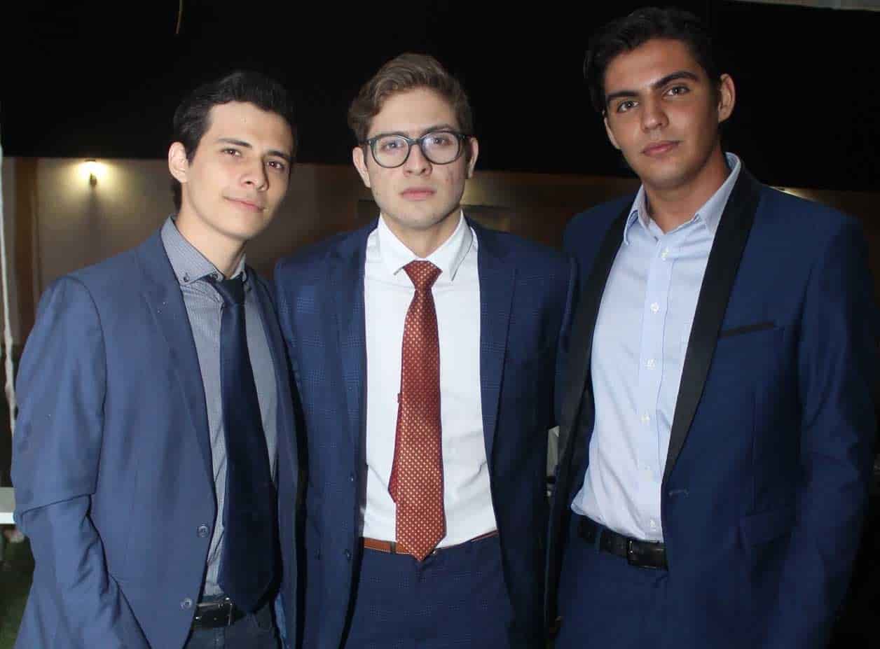 Esteban, Braulio y Jorge