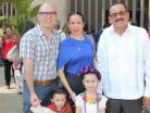 Arturo, Andrea, Juan, Jorge y Diana