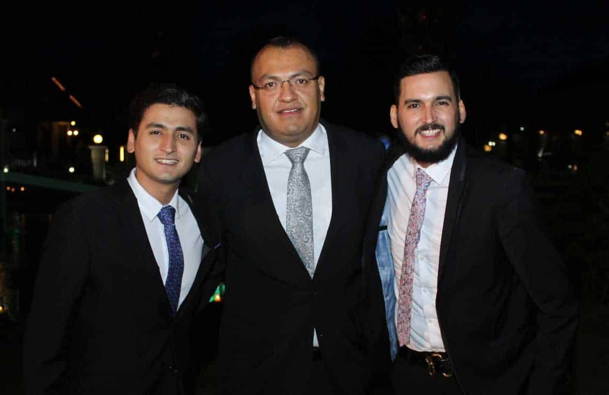 Gabriel, Miguel y Gustavo