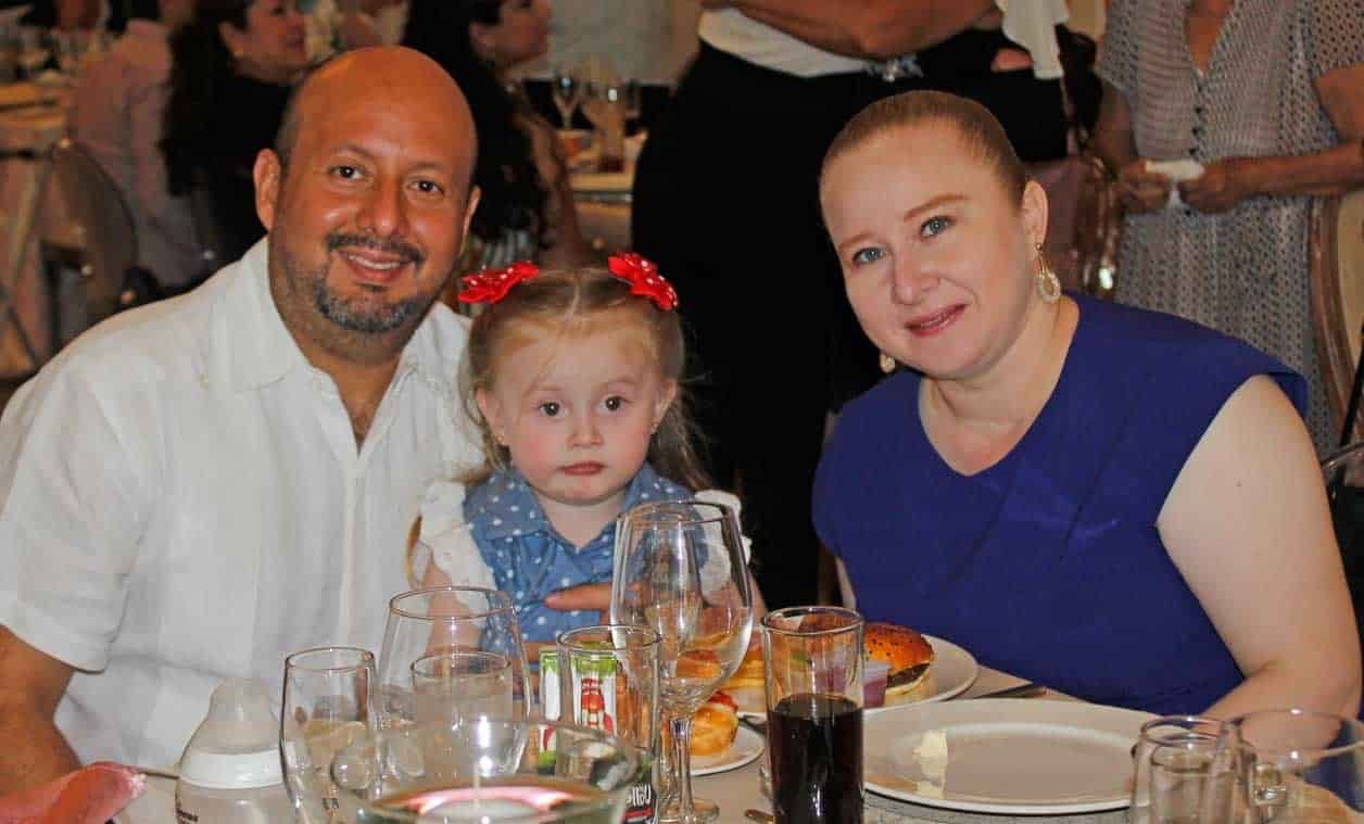 Roberto, Tamara y Arleth