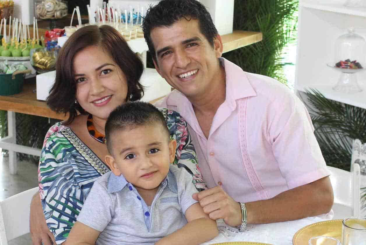 Ángel, Lizzet y Darien