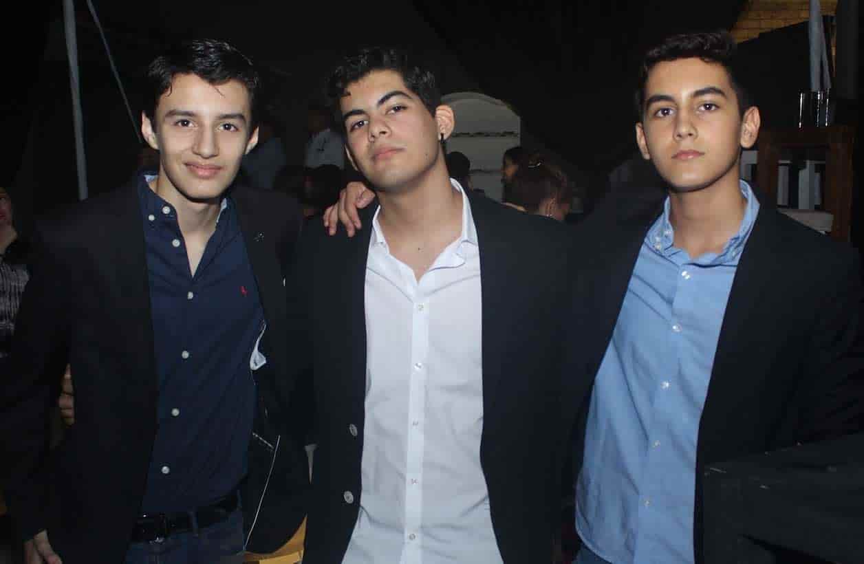 Santiago, Rodolfo y Pablo