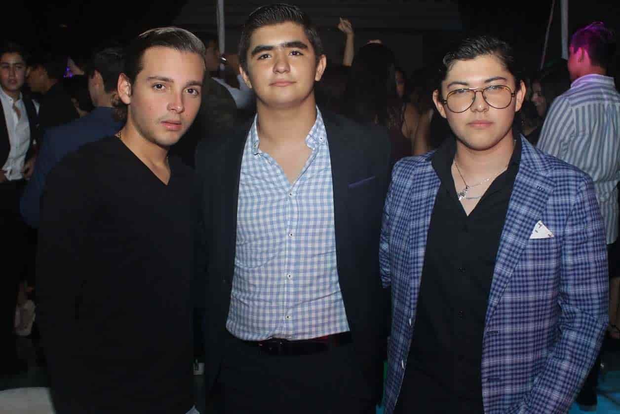 Jorge, Mathiue y Jorge