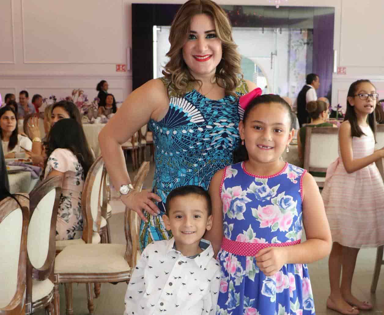 Adriana, Rubencito y Andrea
