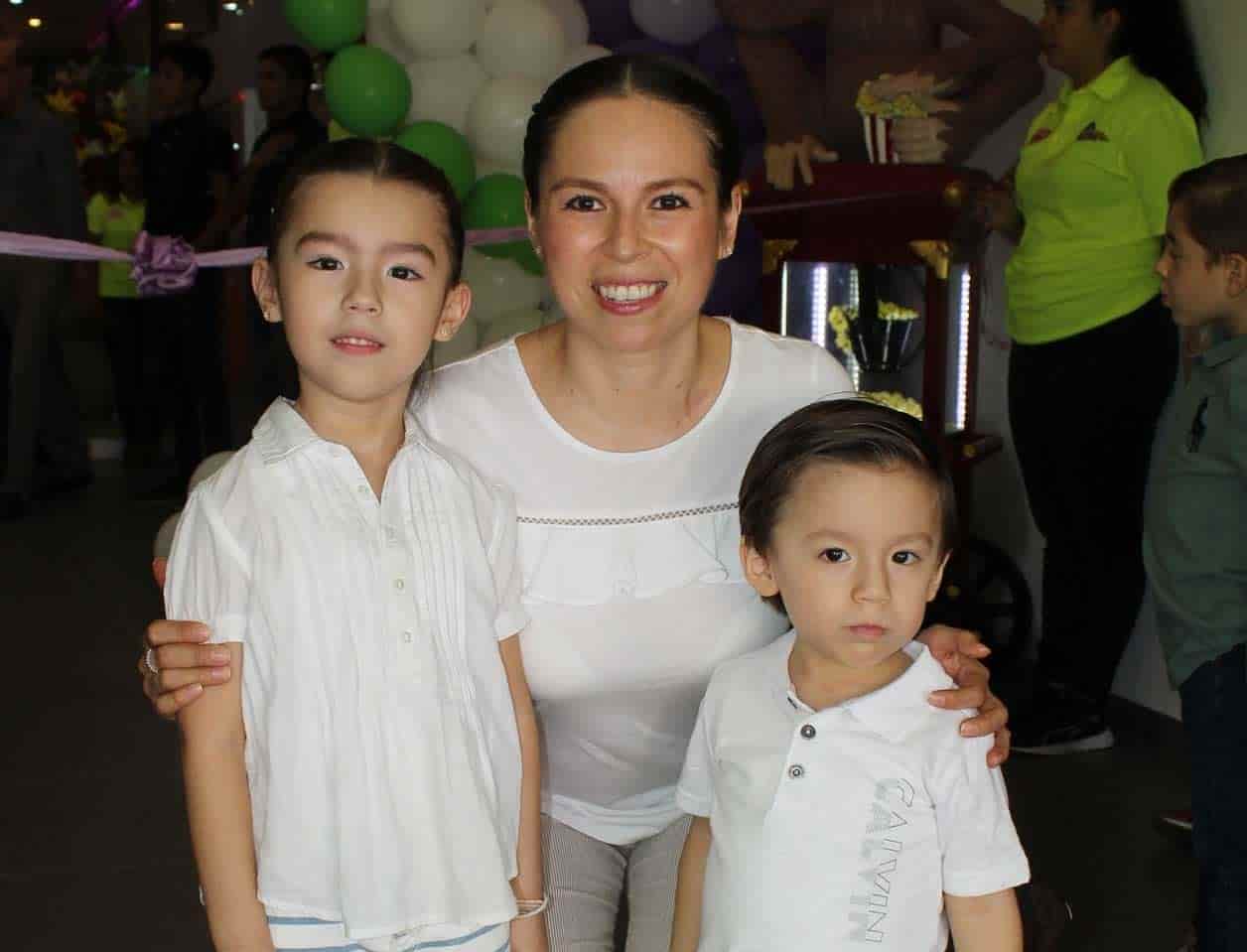 Diana, Andrea y Arturo
