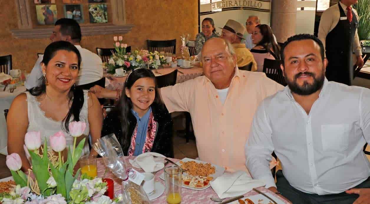 Disfrutaron en familia