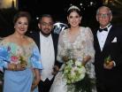 Con los papa´s de la novia
